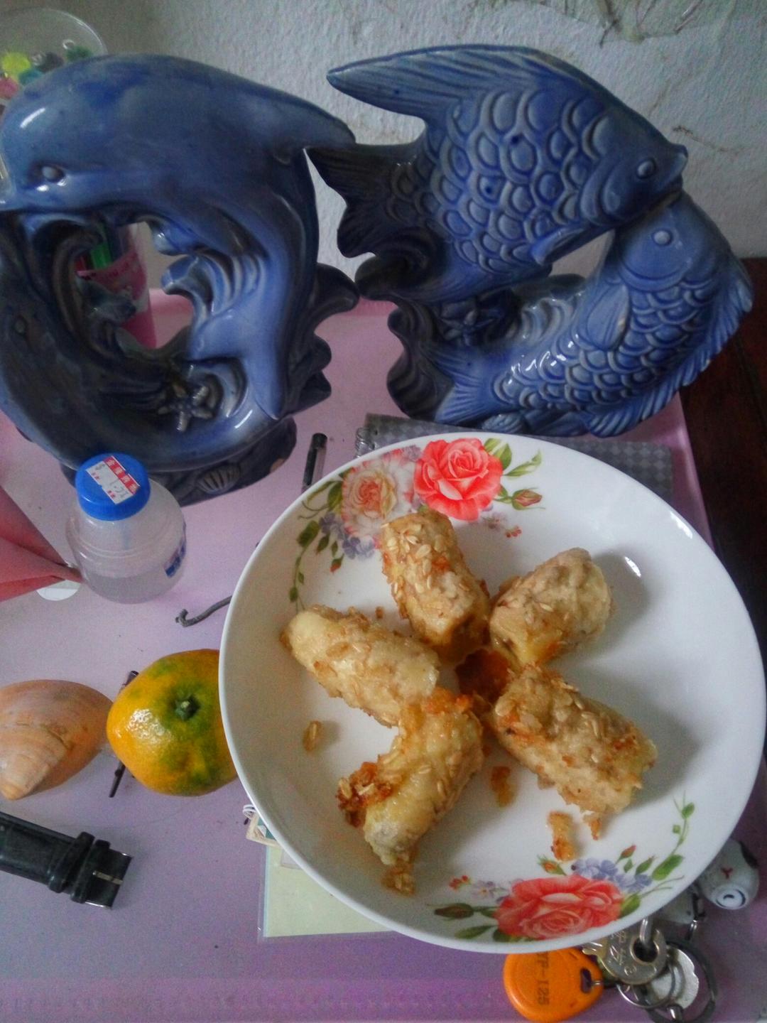 人人夸赞好吃燕麦香蕉卷