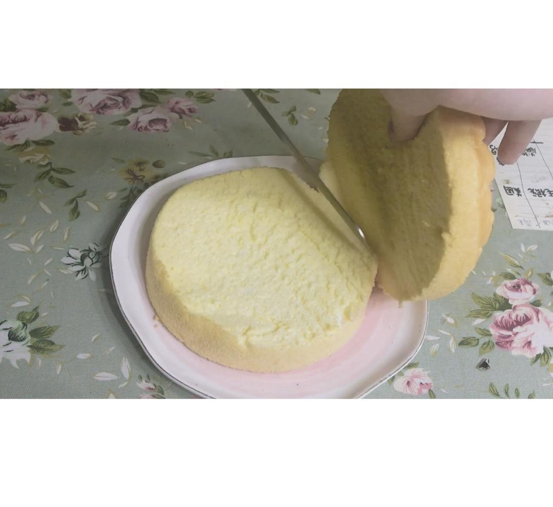 超柔软6寸戚风蛋糕(附8寸配方)零失败 超详细‼️含操作视频