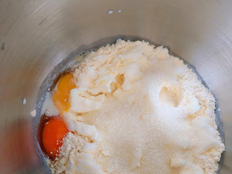 纯奶手撕吐司的做法 步骤1