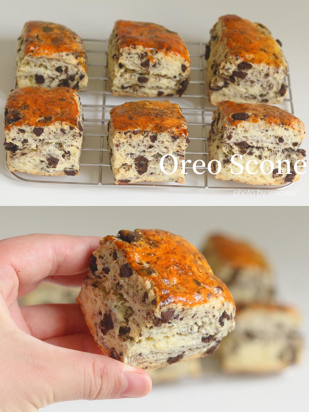 奥利奥司康的做法