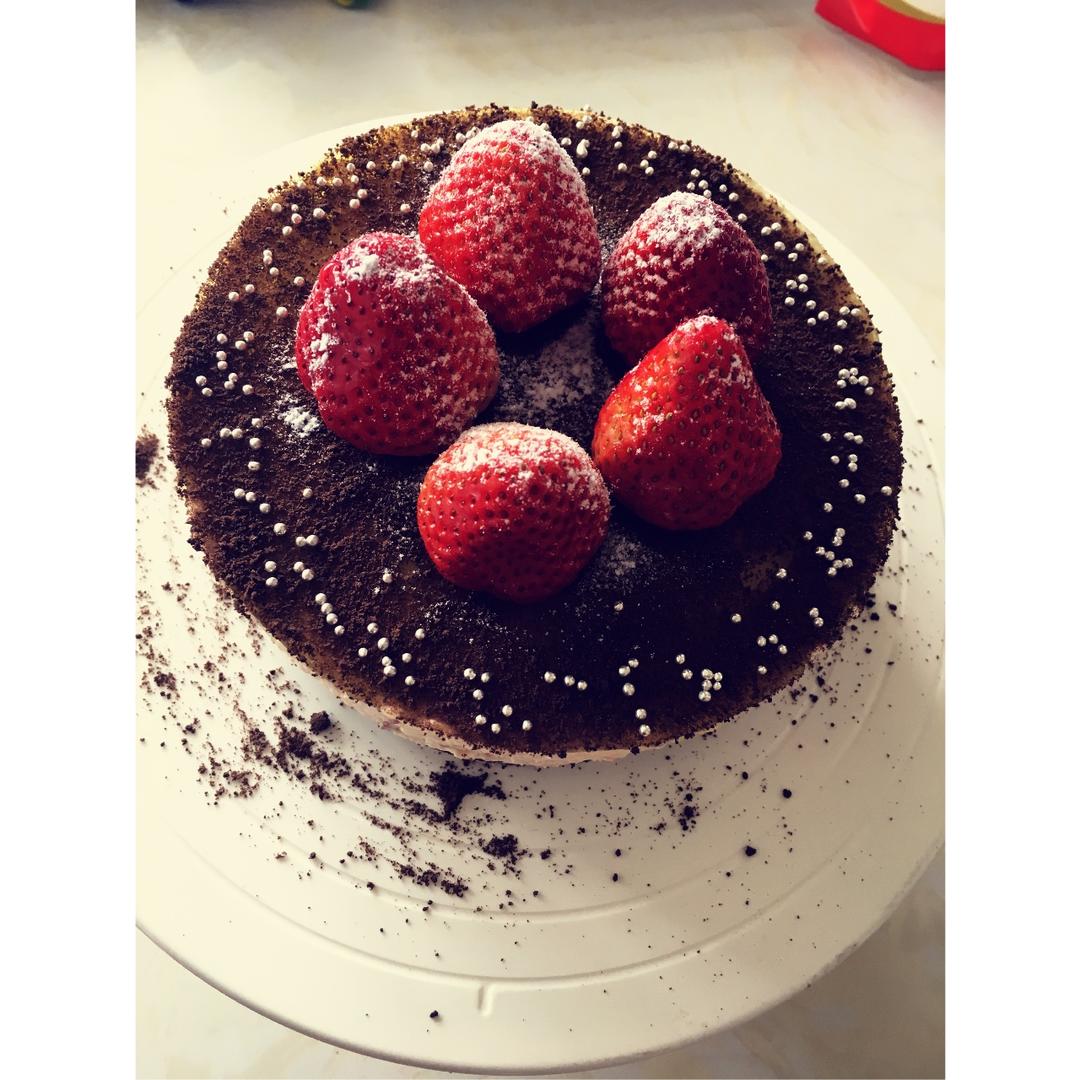 《Tinrry下午茶》教你做草莓芝士慕斯（6寸配方）