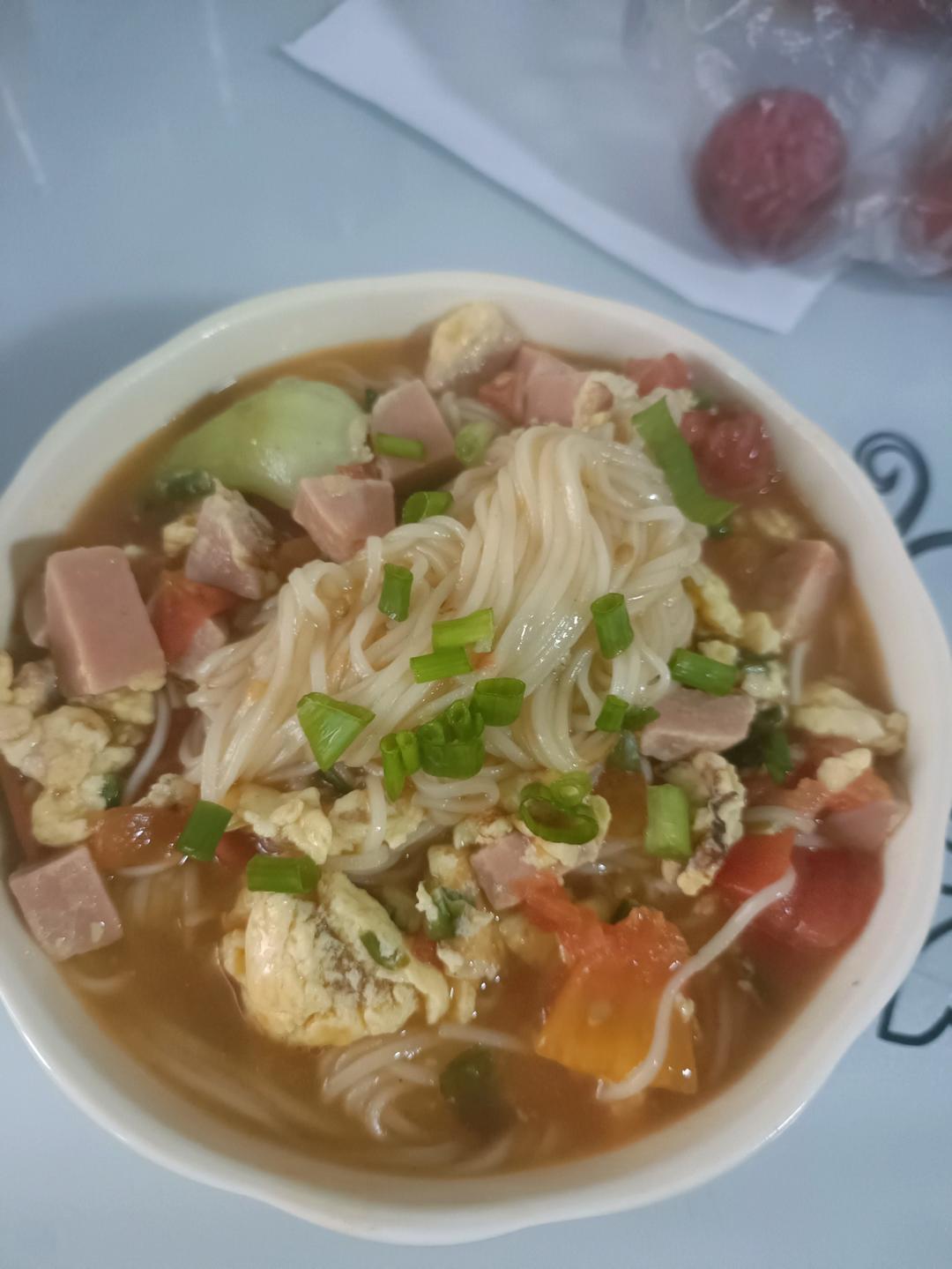 汤都要喝光的西红柿鸡蛋面