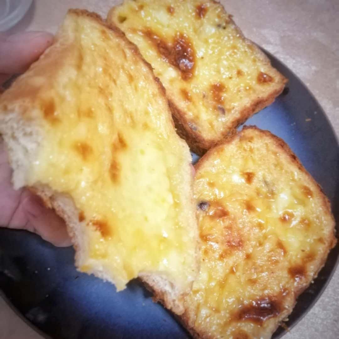 零失败快手岩烧乳酪(熔岩吐司)十分钟网红早餐，好吃哭
