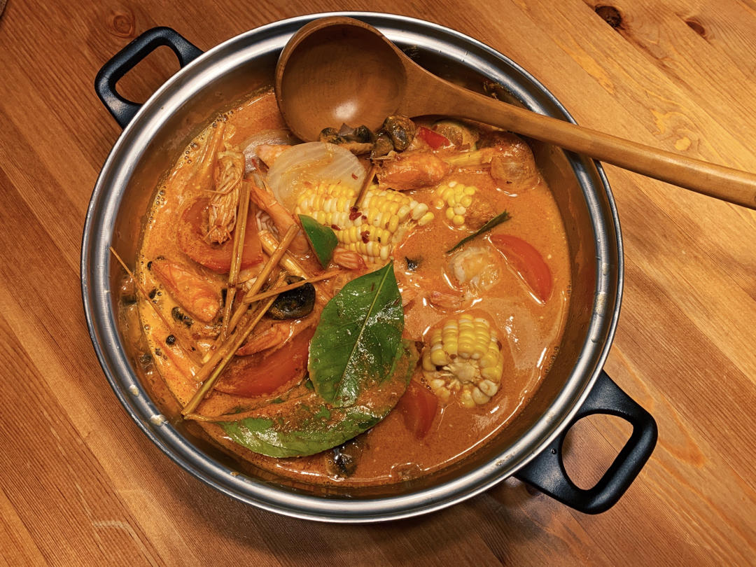 被夸爆的冬阴功汤【泰国学厨】超级好操作！