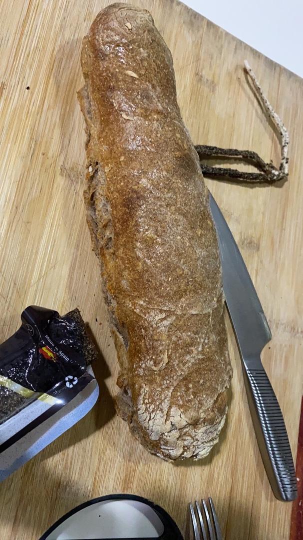 香脆健康的全麦法棍Whole Wheat Baguette