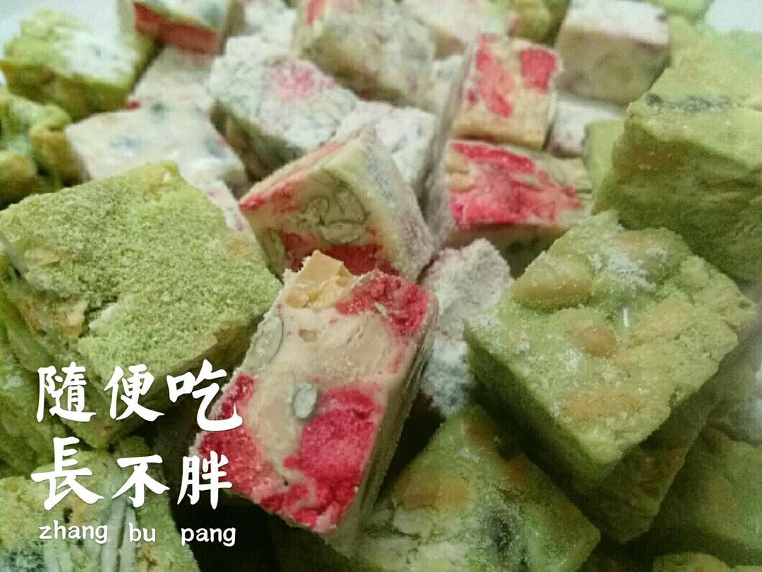 花样口味的雪花酥（12种不同口味）