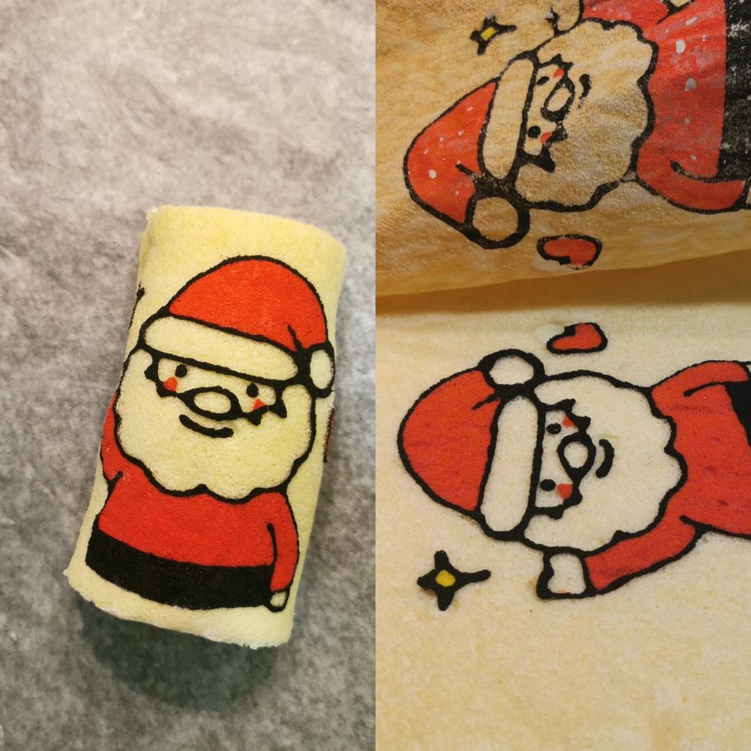 🎅🏻圣诞蛋糕🍰卷（附送巧克力奶油）的做法