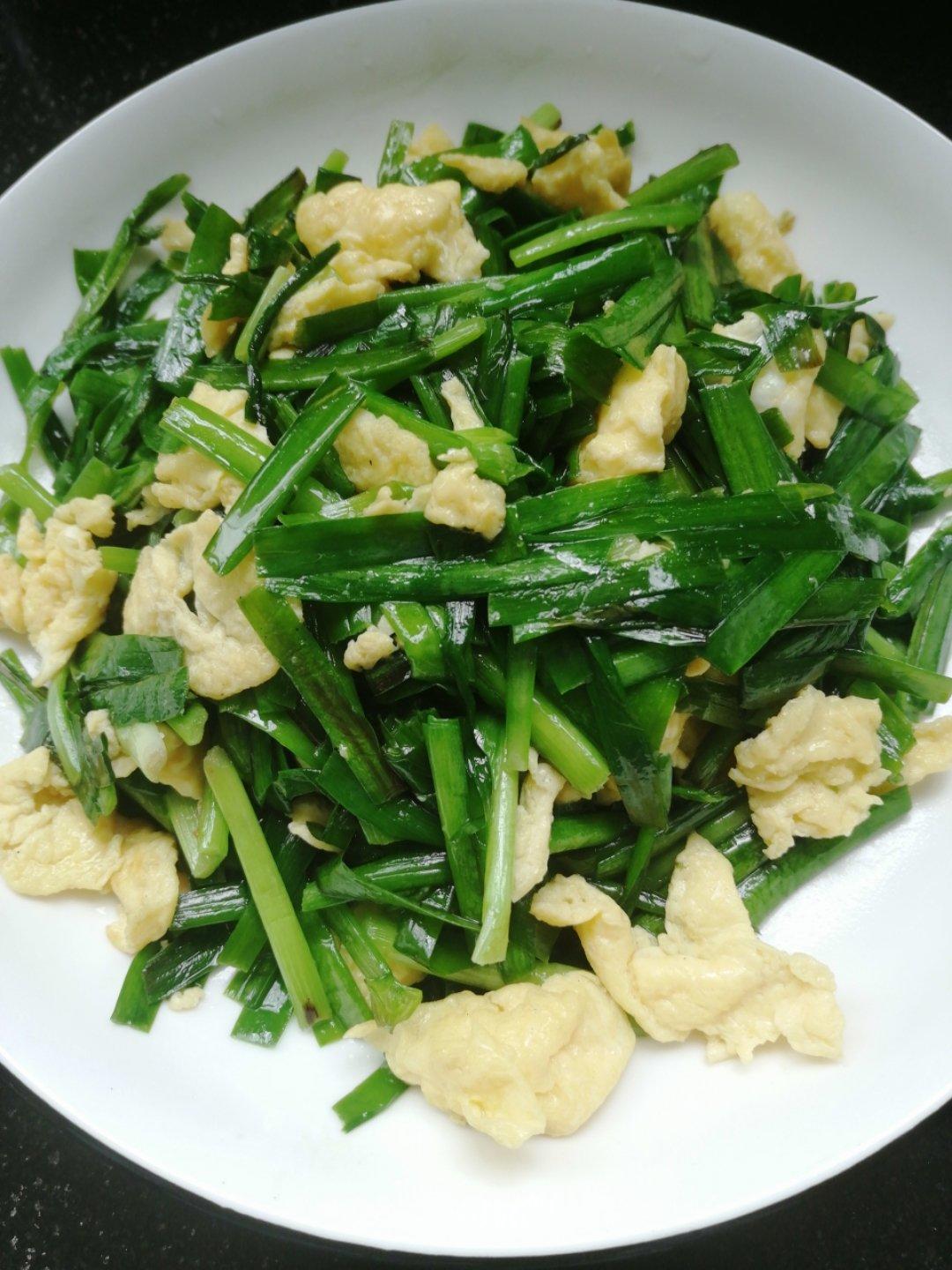 韭菜炒鸡蛋