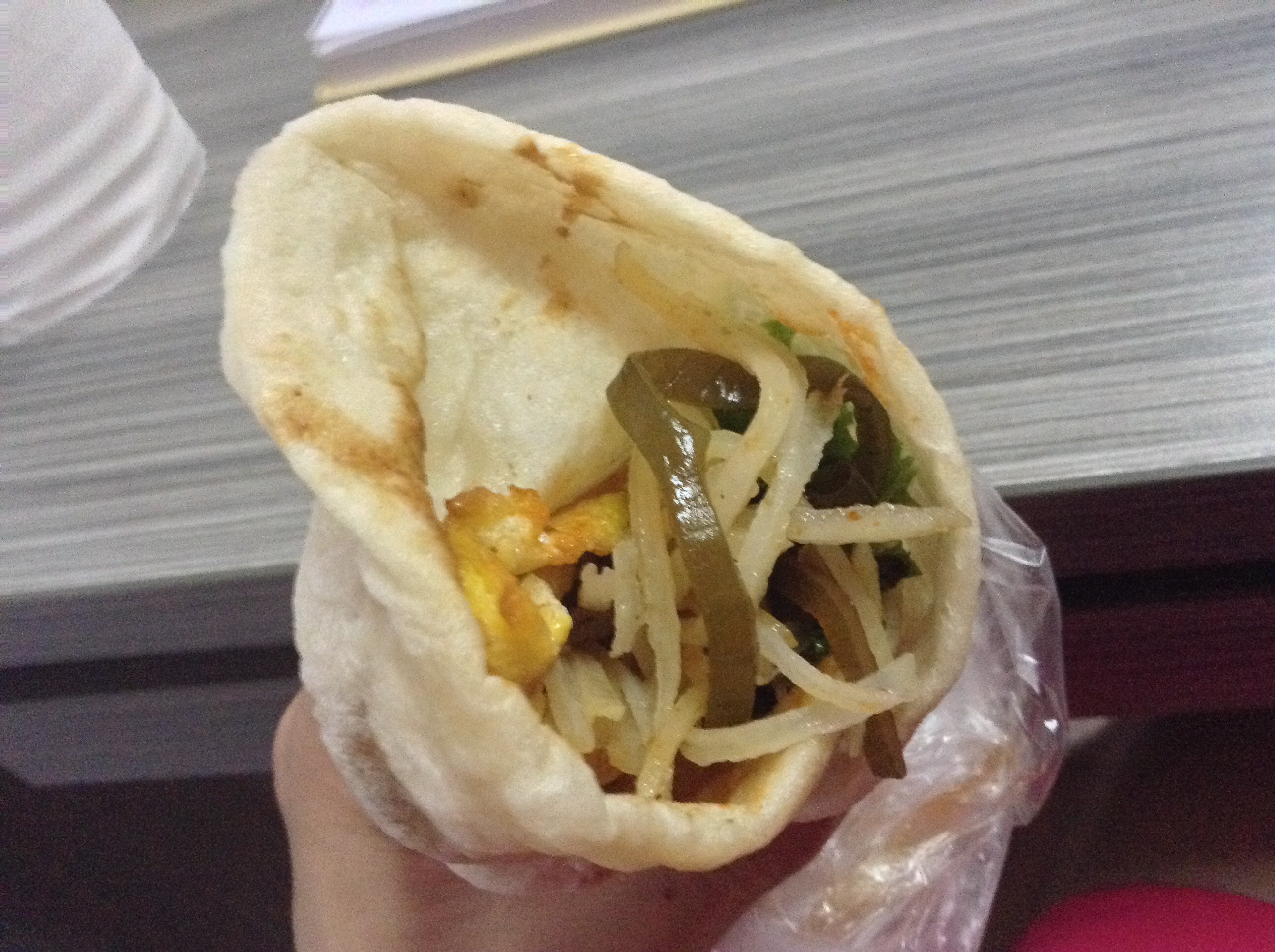 单饼卷菜