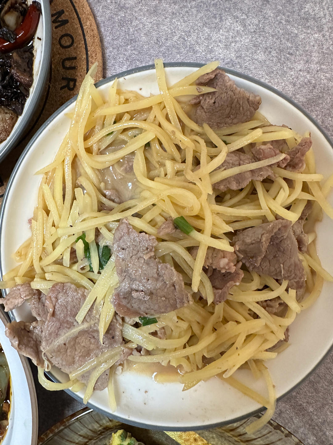 土豆炒牛肉