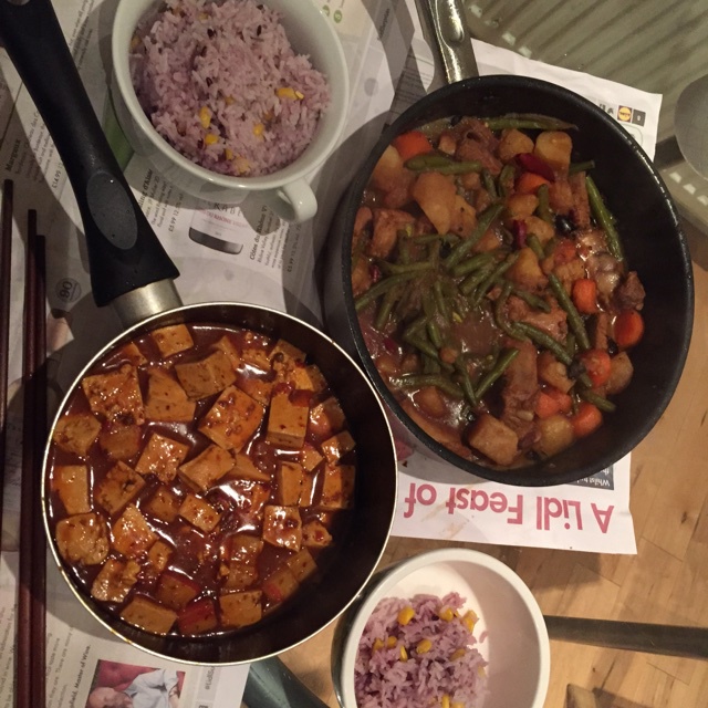 排骨炖豆角