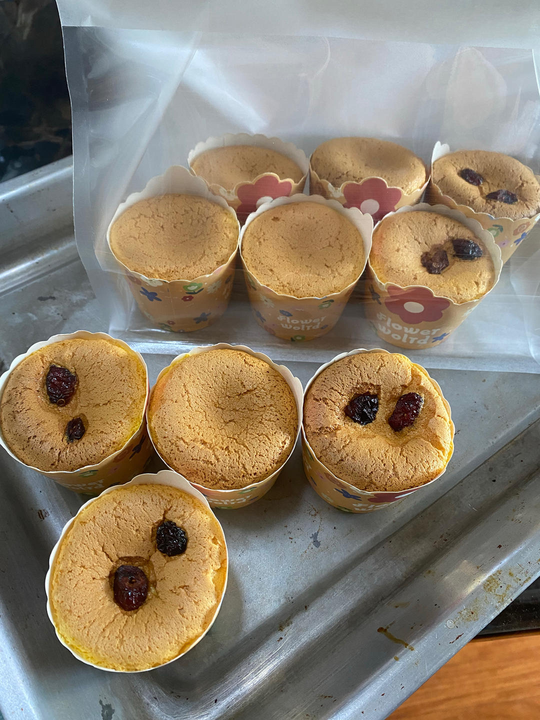 炼乳纸杯蛋糕