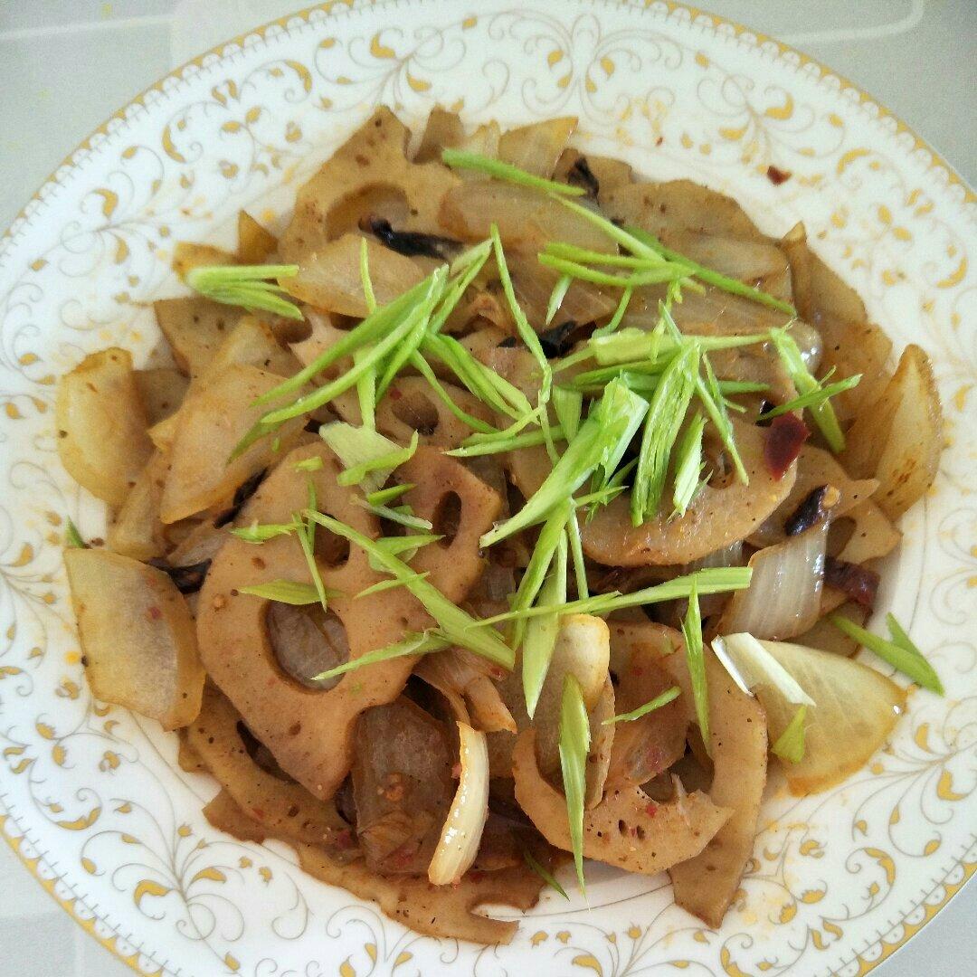素炒莲藕