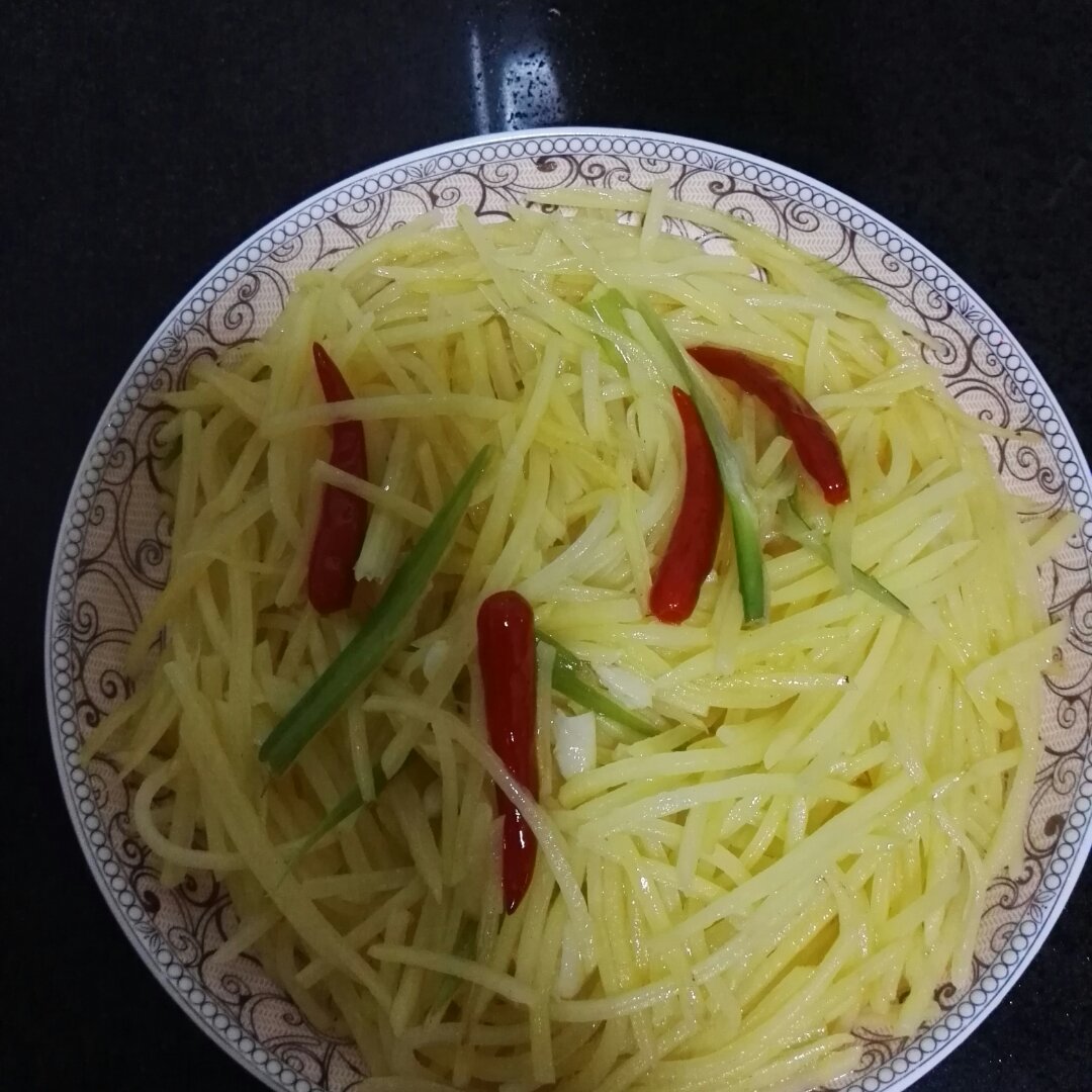 醋溜土豆丝