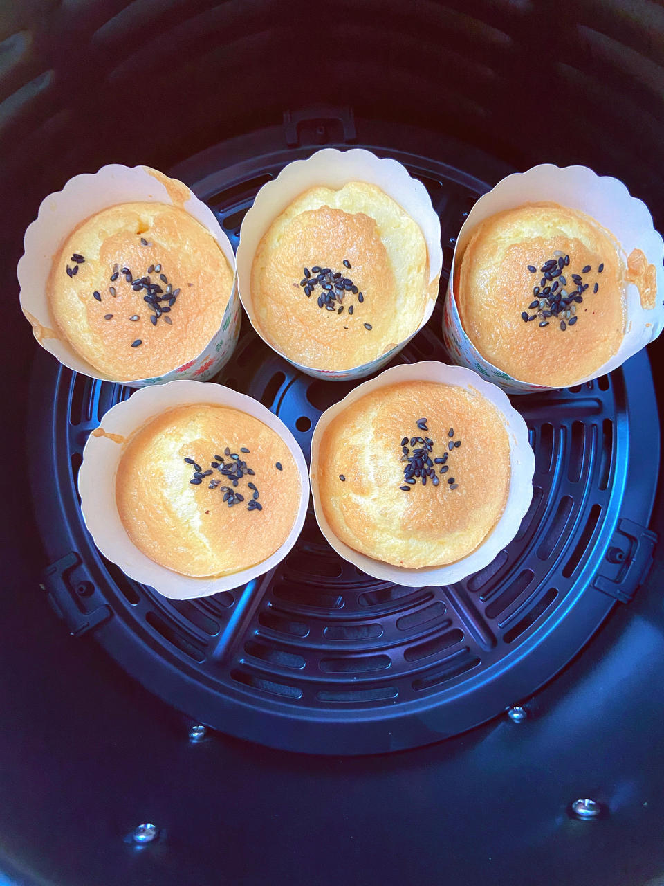 空气炸锅版纸杯蛋糕🎂