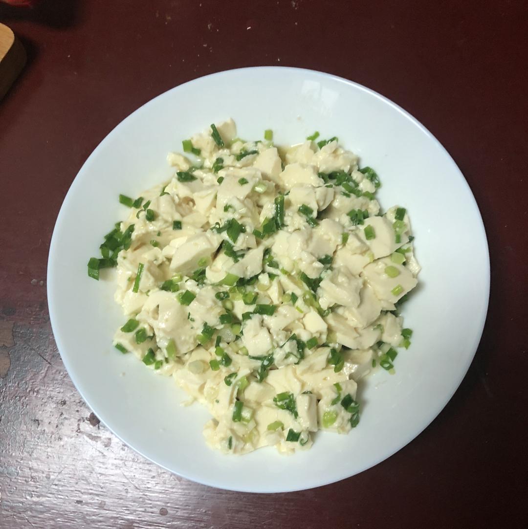 小葱拌豆腐