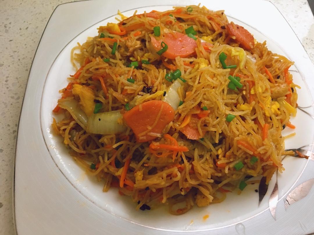 广东排挡风味炒米粉
