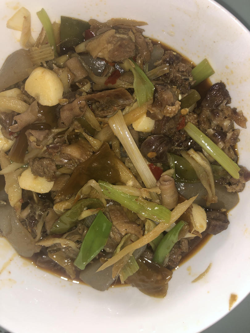 仔姜啤酒鸭·江湖菜（没有腥味甚至有那么好次）