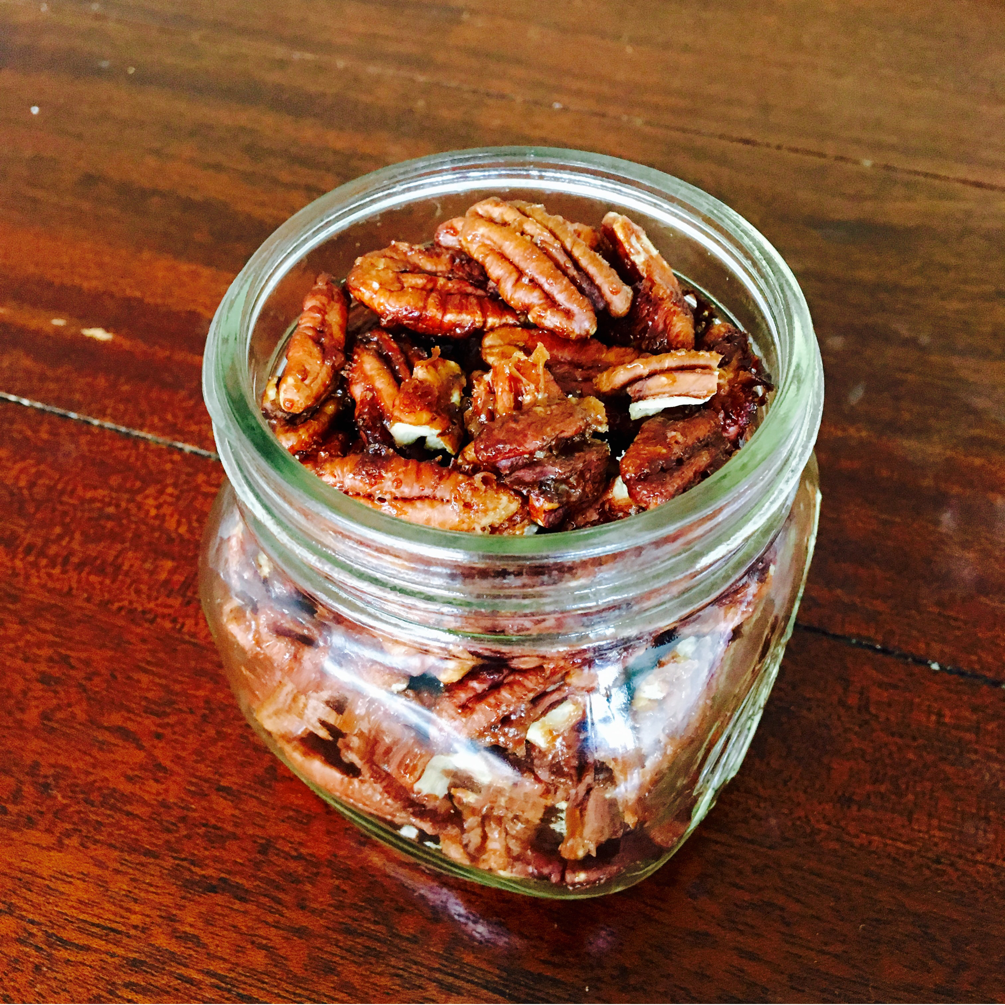 焦糖核桃caramelized pecans