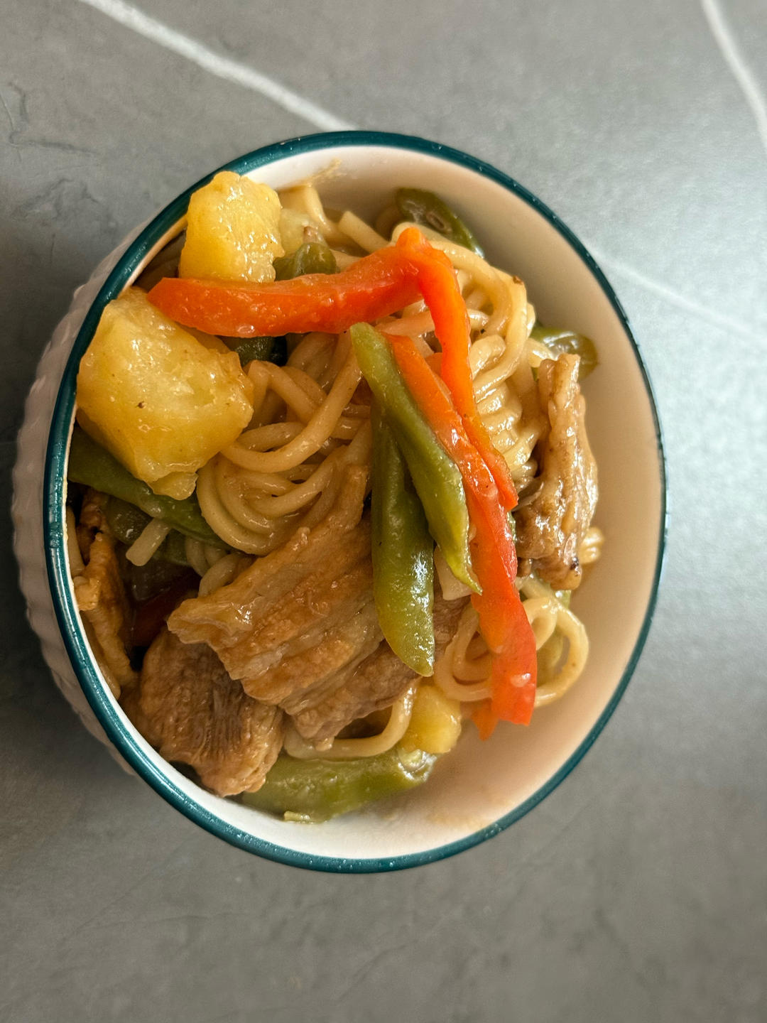 豆角焖面