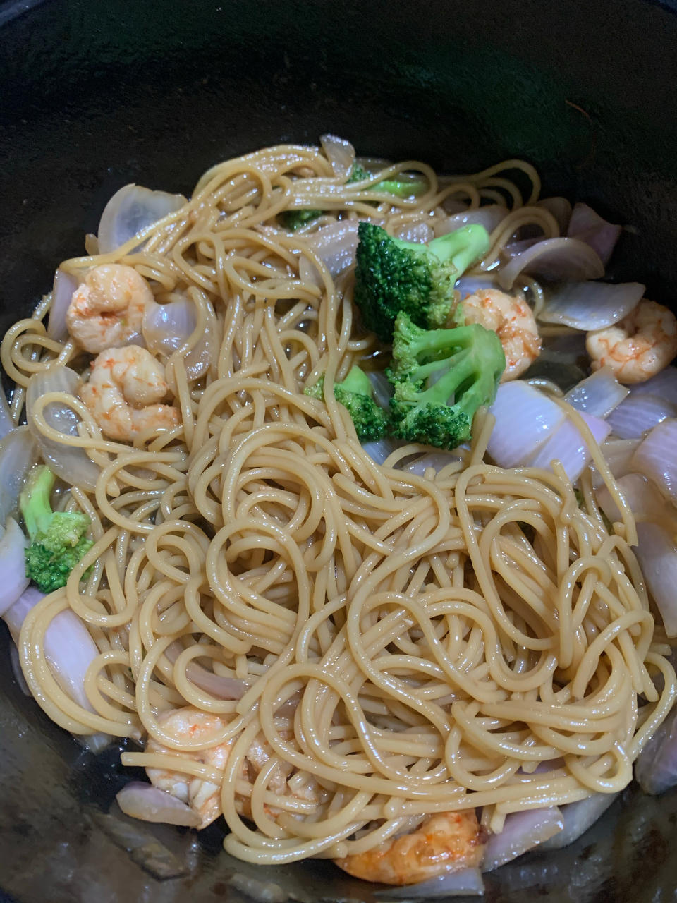 减脂|美味又低脂的虾油虾仁意大利面