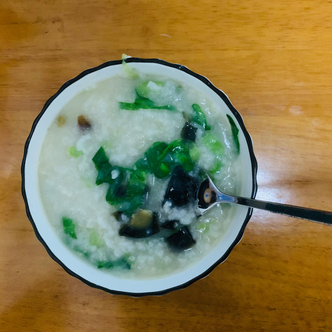 十五分钟快手之香滑皮蛋瘦肉粥(附五分钟电饭煲电压力锅更快捷方法)