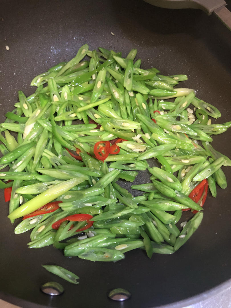 酱炒芸豆丝🔥豆角就这样炒，好吃的不得了