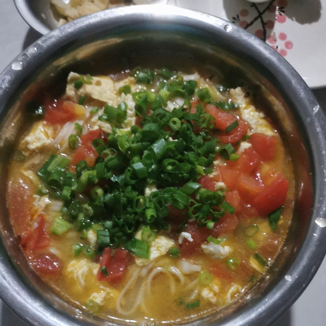 汤都要喝光的西红柿鸡蛋面