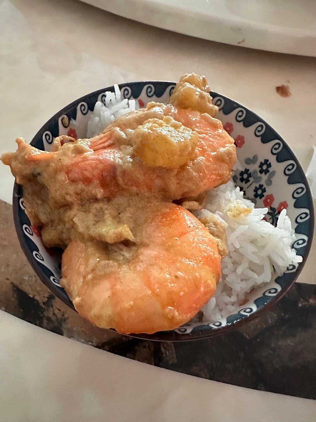 咖喱虾<绝对好吃>