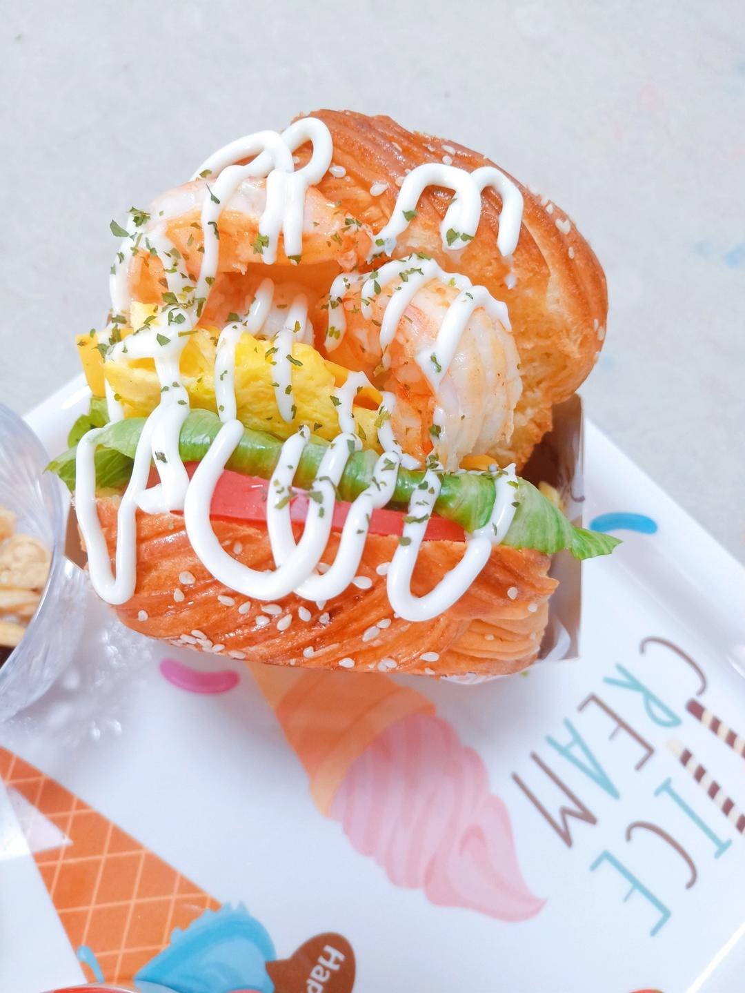 网红EGG DROP芝士厚蛋烧三明治 🥪『平底锅美食』