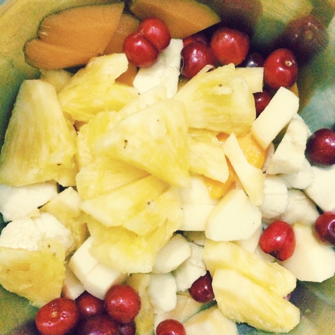 超美味简单水果沙拉！独家