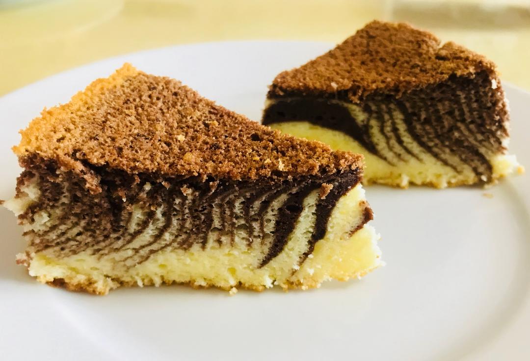 斑马纹酸奶蛋糕