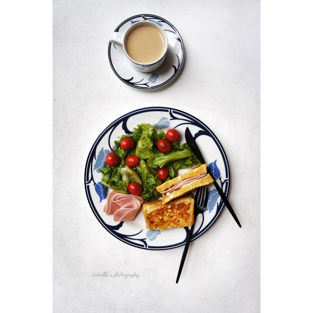 不含蓄的甜与咸椰香法式厚吐司【健康一手握】——厚吐司的春天