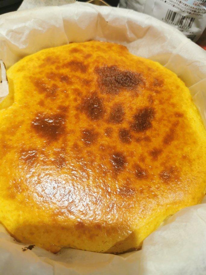 【快手】巴斯克式烤芝士蛋糕（六寸）