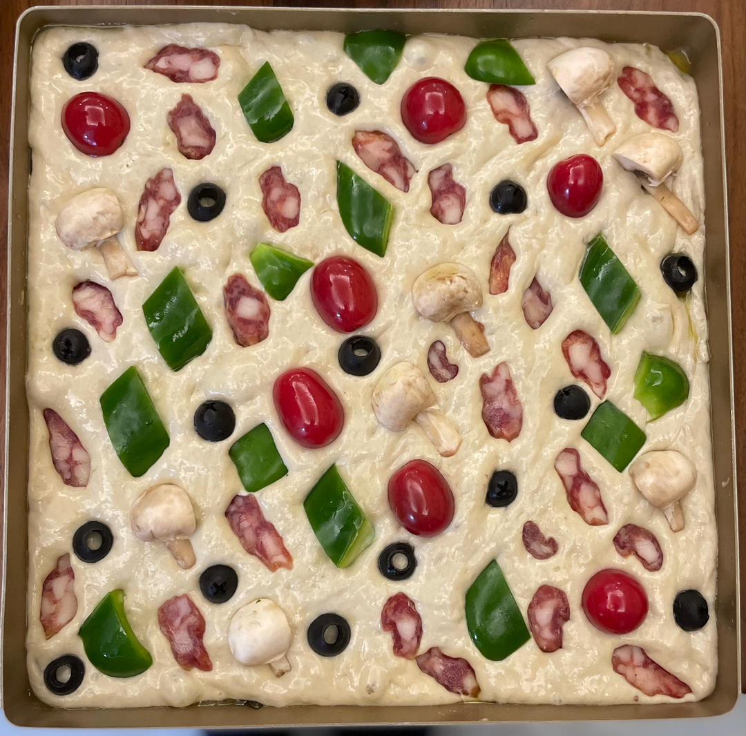 『研究了2年的完美食谱』最简单的免揉佛卡夏