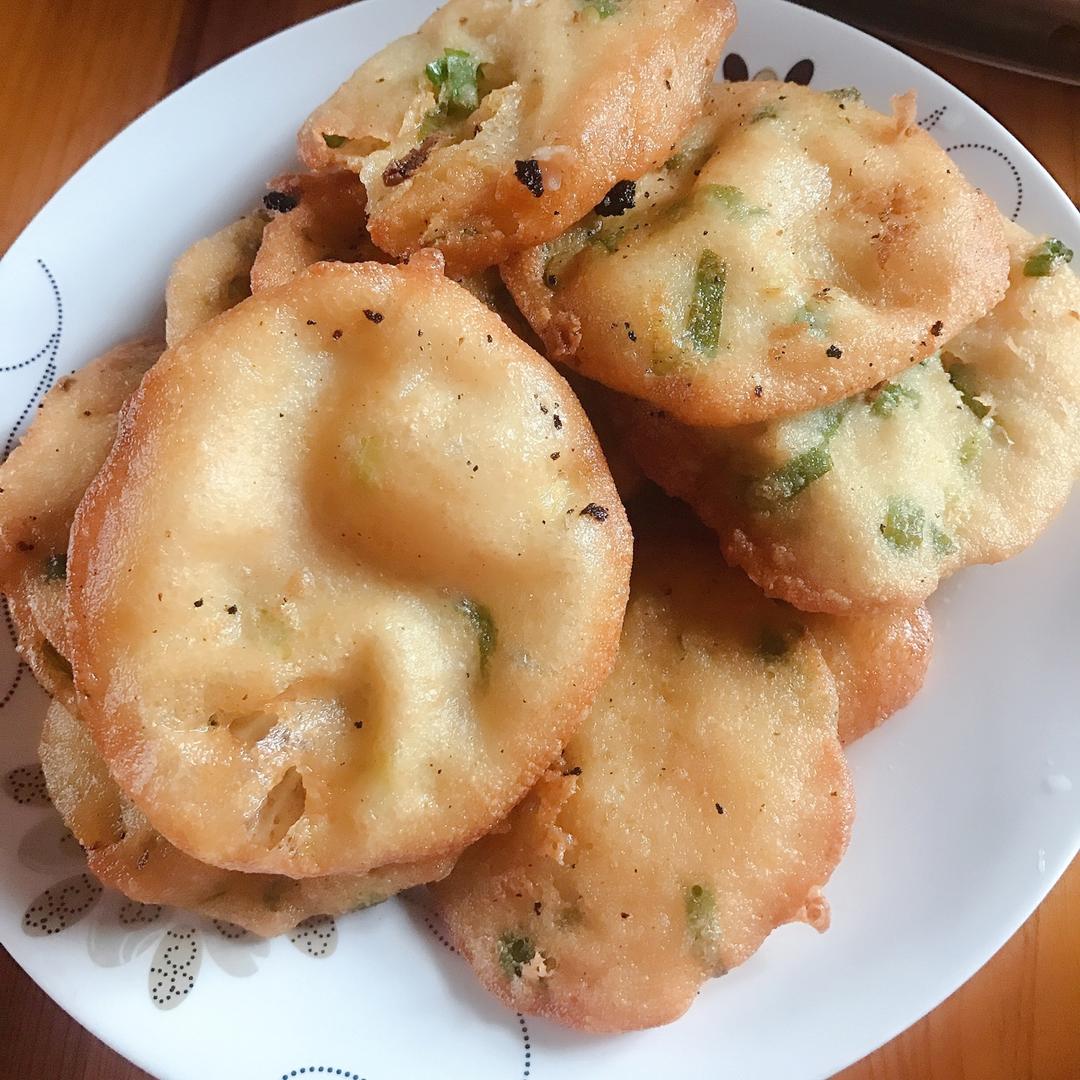 霞浦油饼（米浆葱油饼）