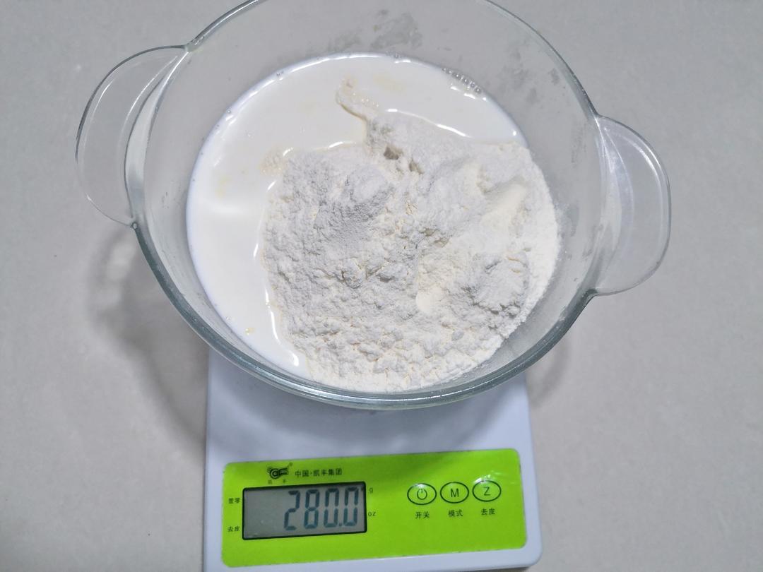 纯奶手撕吐司的做法 步骤1