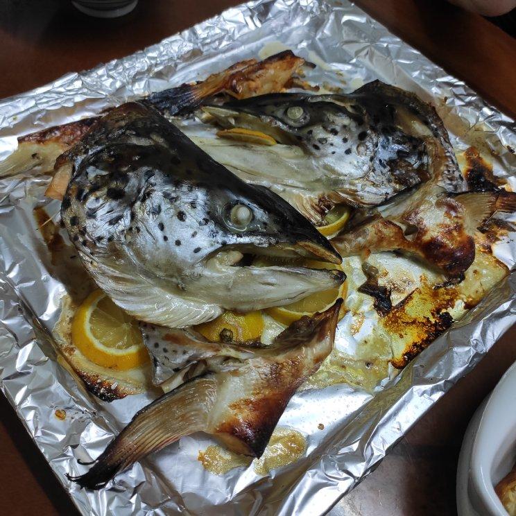 香烤三文鱼头-味道完胜日料店