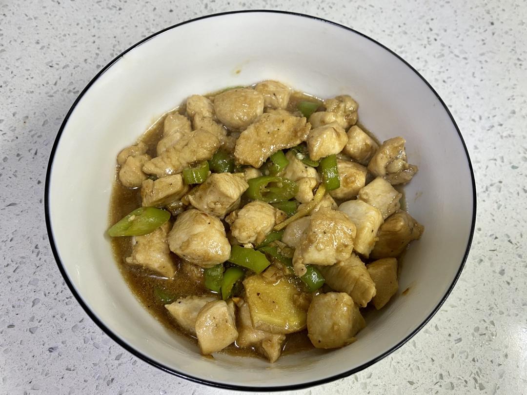 超嫩的小炒鸡胸肉