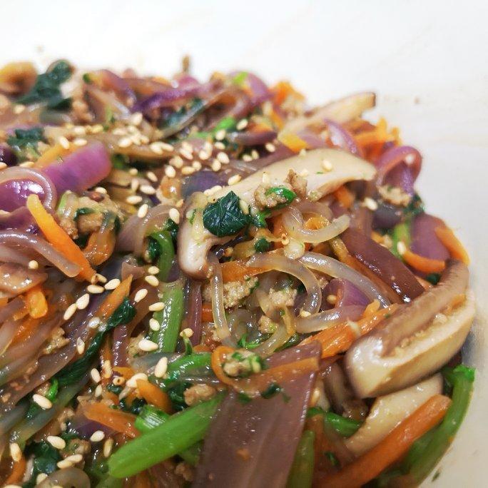 韩式拌杂菜-Japchae