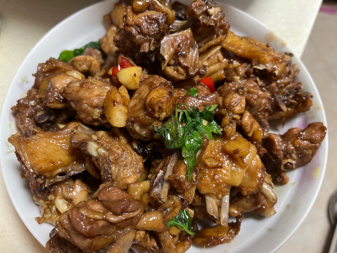 台式三杯鸡
