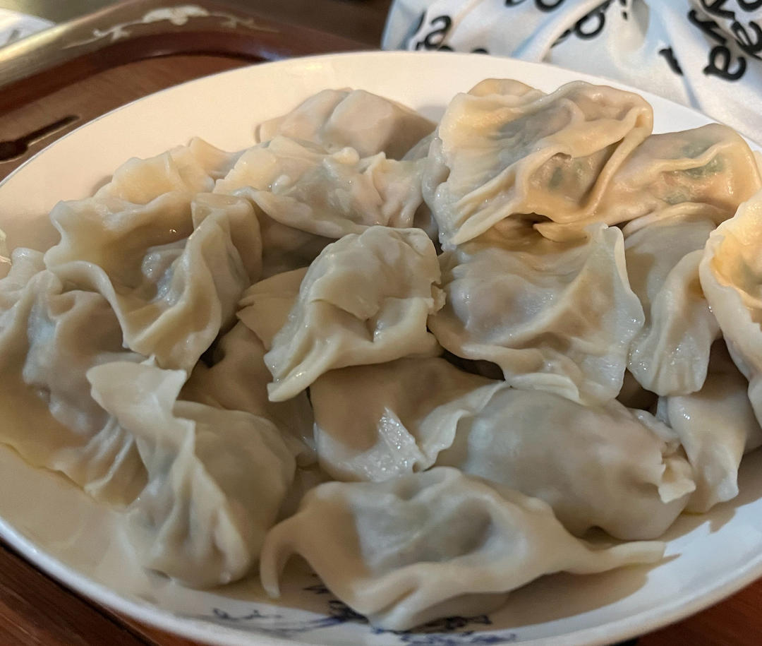 胡萝卜牛肉香菜饺子