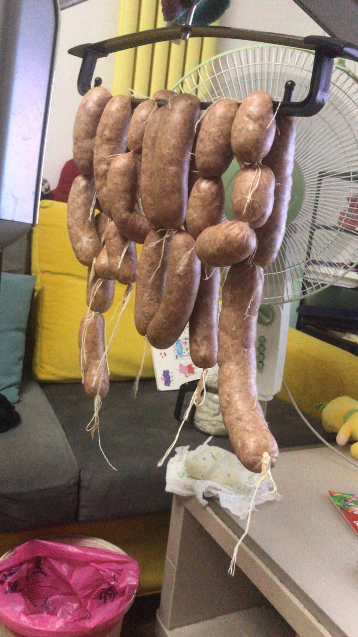 娃最爱❤️自制台湾脆皮香肠烤肠