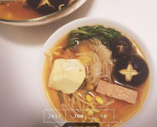 超级正宗的韩式泡菜汤