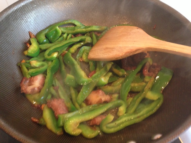 青椒炒肉丝