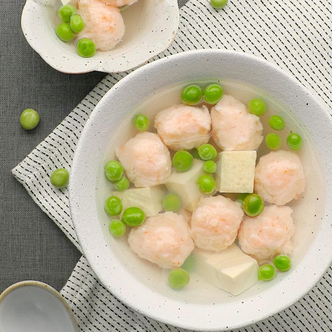 虾滑豆腐汤.的做法