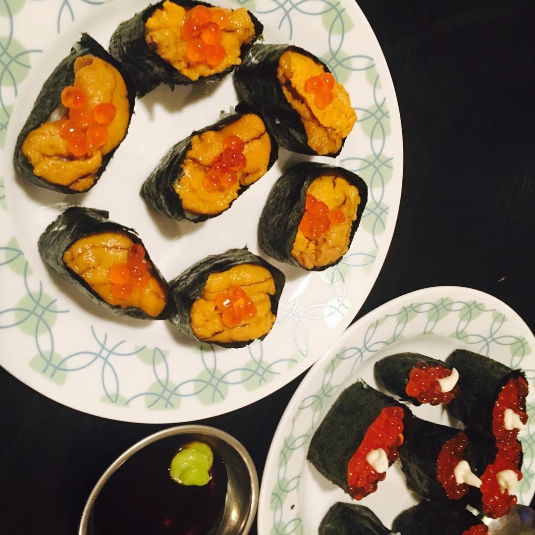 简易版本的手捏寿司‼️的做法