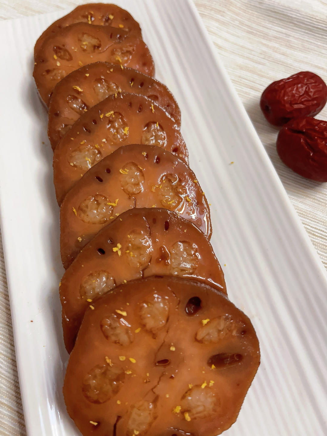 堂妈教你做桂花糯米藕