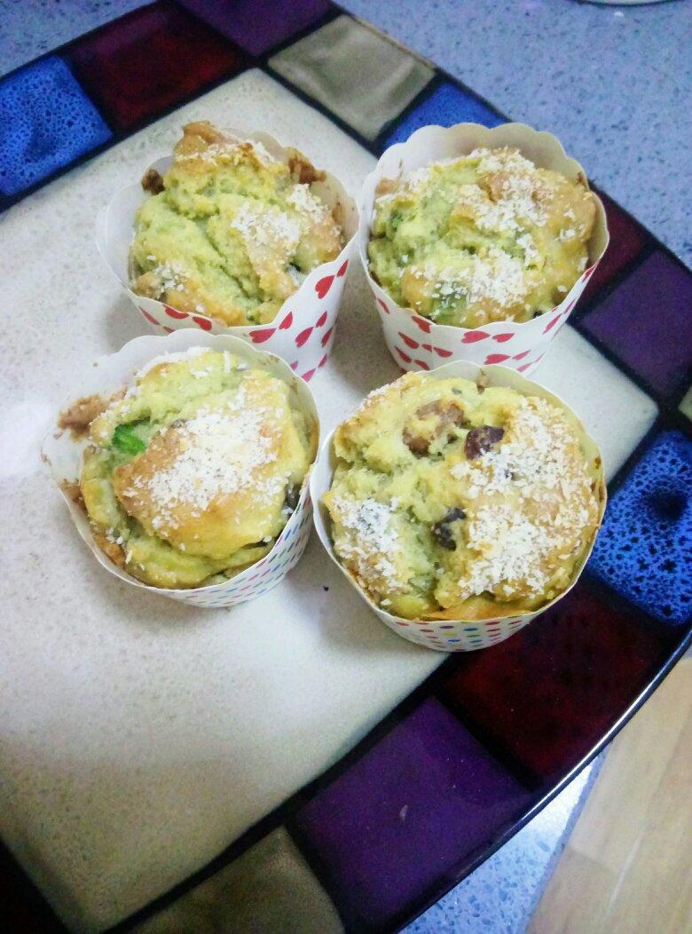 牛油果玛芬蛋糕（低糖低油）