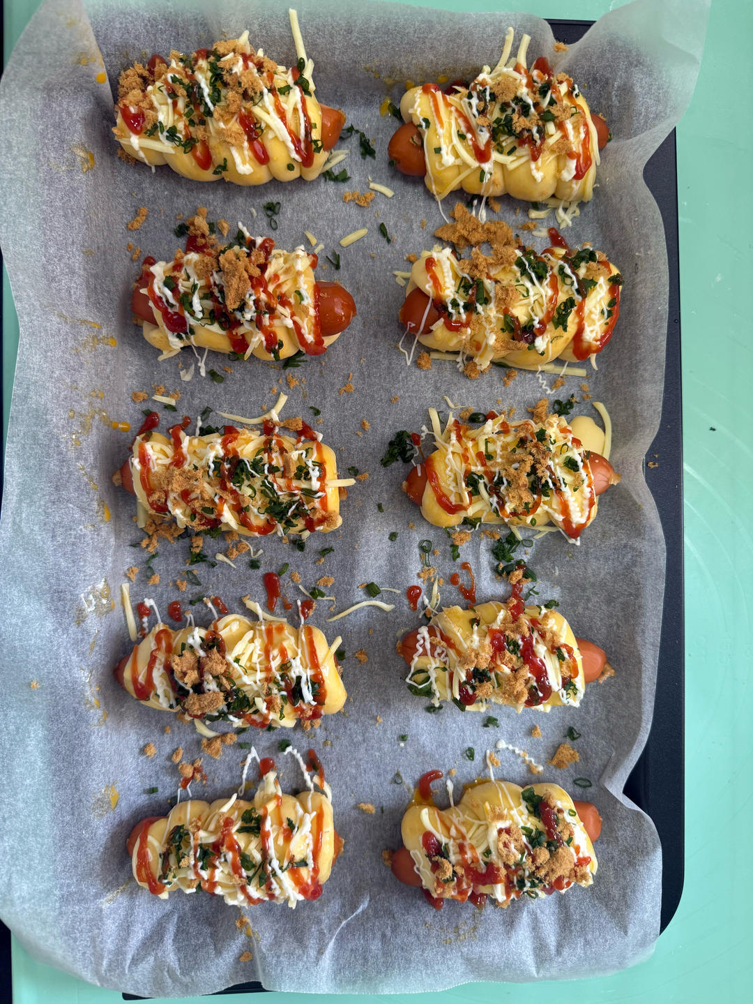 一口一个，迷你肠仔包